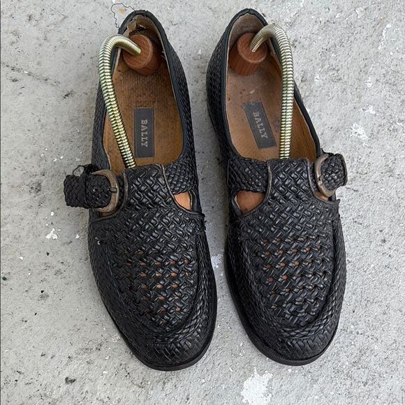 Bally Men's Sevile Woven Loafers - Picture 1 of 12